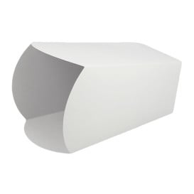 Caixa Pipocas Grande Branca 150gr 8,7x13x20,3cm (25 Uds)