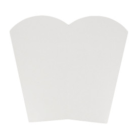 Caixa Pipocas Pequena Branca 45gr 6,5x8,5x15cm (25 Uds)