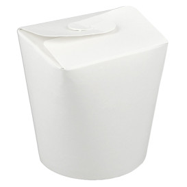 Embalagem Fechado Takeaway 100% ECO Branco 16Oz/480ml (500 Uds)