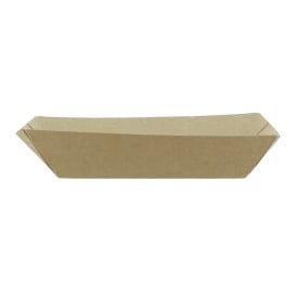 Barqueta Cartolina Kraft-Kraft 11x7x3,5cm 300ml (25 Uds)