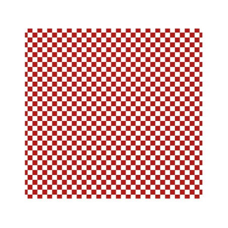 Papel Anti-Gordura “Vichy” Vermelho 20x24,5 cm (1.000 Uds)