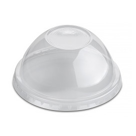 Tampa Cupula Fechada PP Cristal Ø7,9cm (100 Uds)