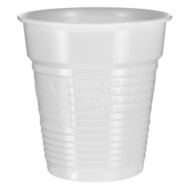 Copo de Plástico PS Branco 166ml Ø7,0cm (3.000 Uds)