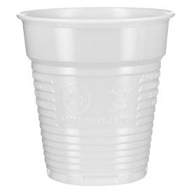 Copo de Plástico PS Branco 166ml Ø7,0cm (3.000 Uds)