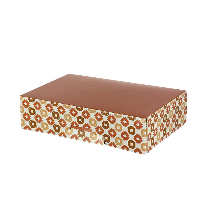 Caixa Bombons e Doces Coral 17,5x11,5x4,7cm (600 Uds)