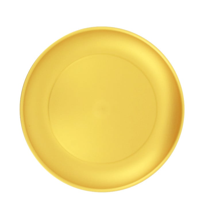 Prato Reutilizavel Durable PP Mineral Ouro Ø23,5cm (6 Uds)