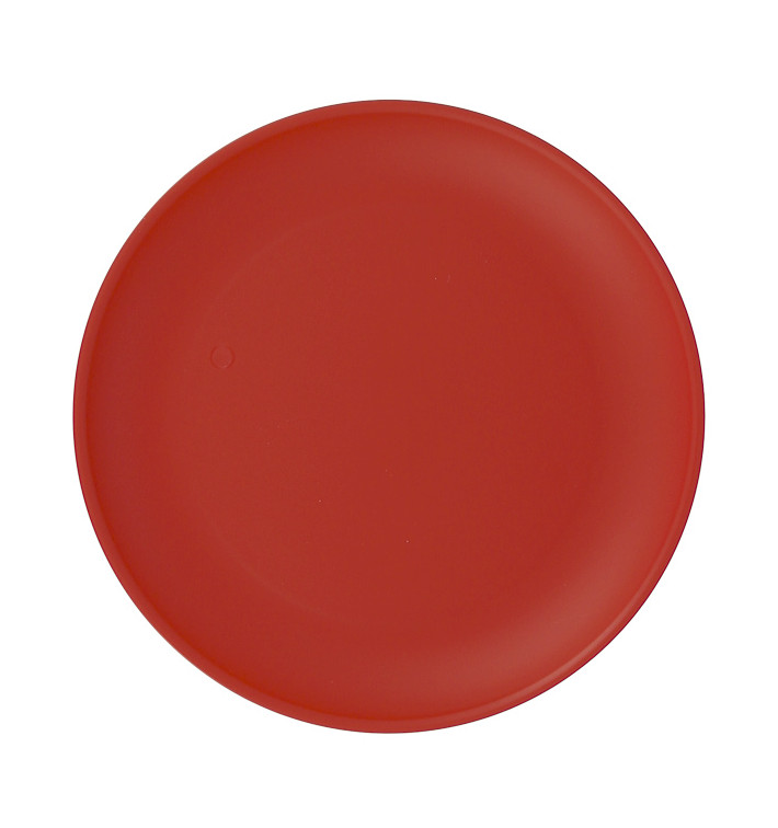 Prato Reutilizavel Durable PP Mineral Vermelho Ø23,5cm (54 Uds)