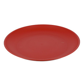 Prato Reutilizavel Durable PP Mineral Vermelho Ø23,5cm (54 Uds)