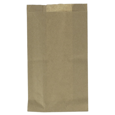 Saco de Papel Antigordura Kraft 14+7x24cm (250 Uds)