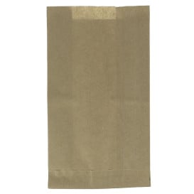 Saco de Papel Antigordura Kraft 14+7x24cm (250 Uds)