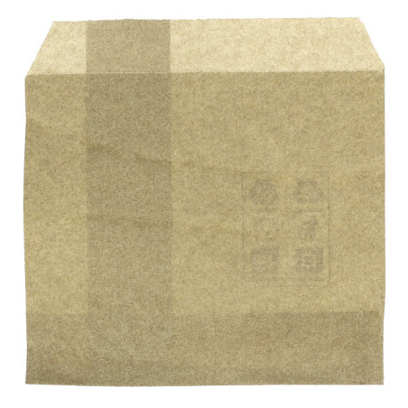 Saqueta Antigordura Kraft Batatas Fritas 12x12cm (250 Uds)