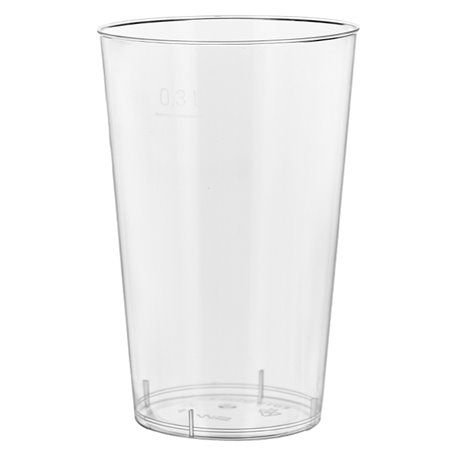 Copo de Plástico Transparente PS Cristal 400ml (500 Uds)