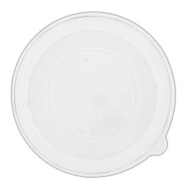 Tampa Cúpula de Plástico rPET Cristal Ø21x3cm (25 Uds)