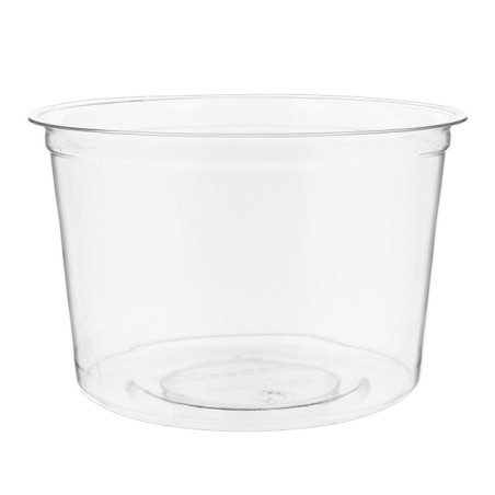 Embalagem Compostáveis PLA Transparente 470ml (500 Uds)