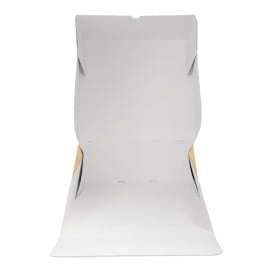 Caixa de Cartão Kraft com Aba Frontal 35x35+10cm (25 Uds)