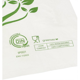 Saco Mercado Block Home Compost “Be Eco!” 30x40cm (100 Uds)