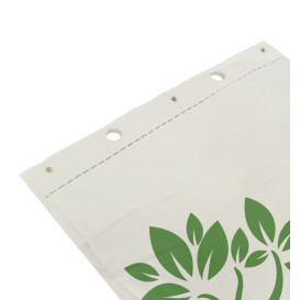 Saco Mercado Block Home Compost “Be Eco!” 30x40cm 12µm (100 Uds)