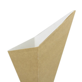 Cone de Carton Kraft 270mm 250g (50 Uds)