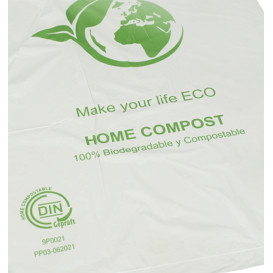 Saco Plastico Mercado Bio Home Compost 35x48cm 17,5µm (100 Uds)