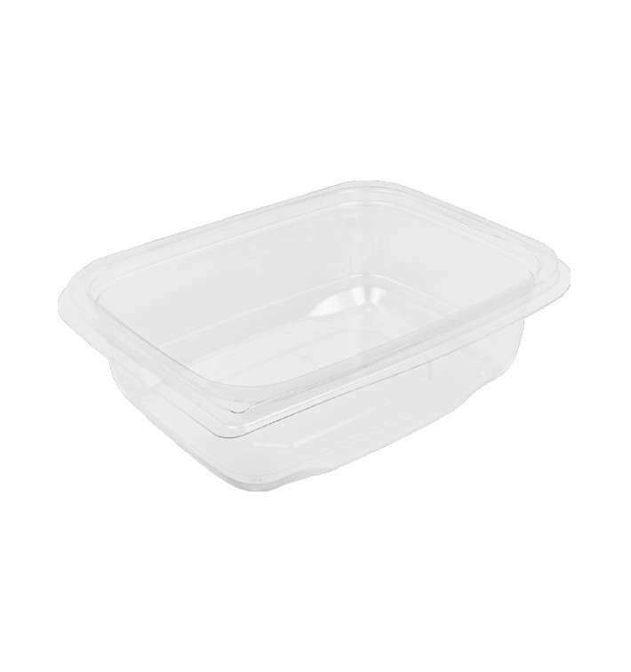 Tigela de Plastico Inviolável PET 750ml 180x140x50mm (65 Uds)