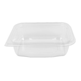 Tigela de Plastico Inviolável PET 750ml 180x140x50mm (65 Uds)