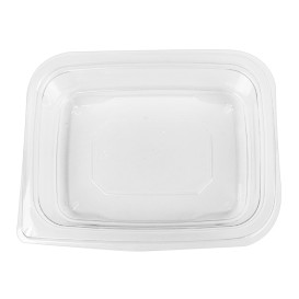 Tigela de Plastico Inviolável PET 750ml 180x140x50mm (65 Uds)