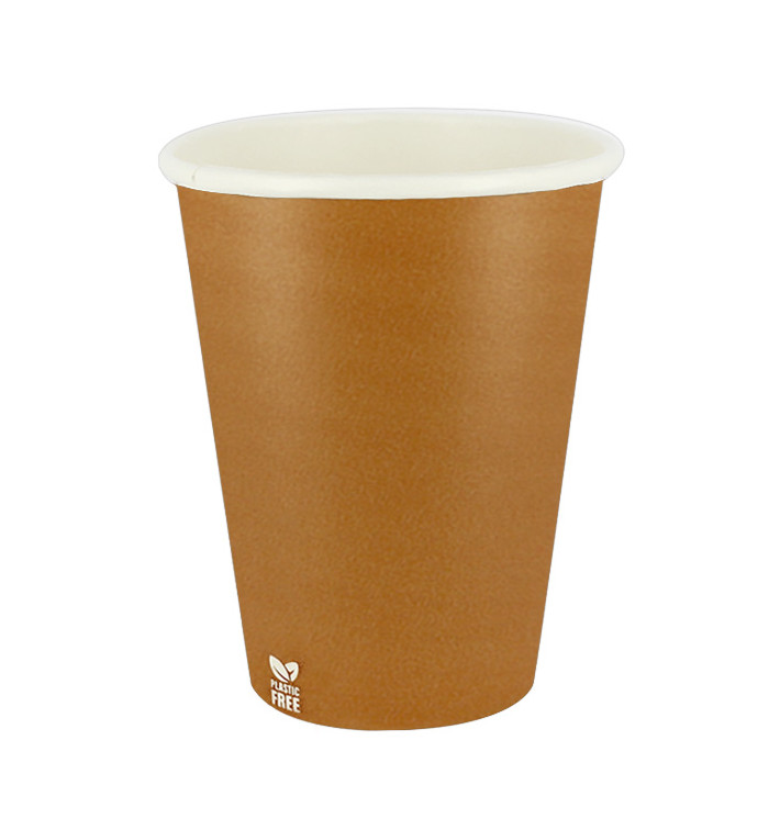 Copo de Cartão Plastic Free 14 Oz/420ml "Caramelo" Ø9,0cm (50 Uds)