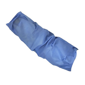 Manguitos em TST de PP Plastificado 25x44cm Azul (50 Uds)