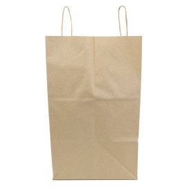 Saco Papel Kraft Asas 120g/m² 36x24x39cm (50 Uds)