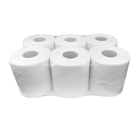 Rolo Seca Mãos Chemine Reciclável 800g (6 Uds)