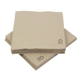 Guardanapos Papel Kraft 2F Ponta-Ponta 33x33cm (1.350 Uds)