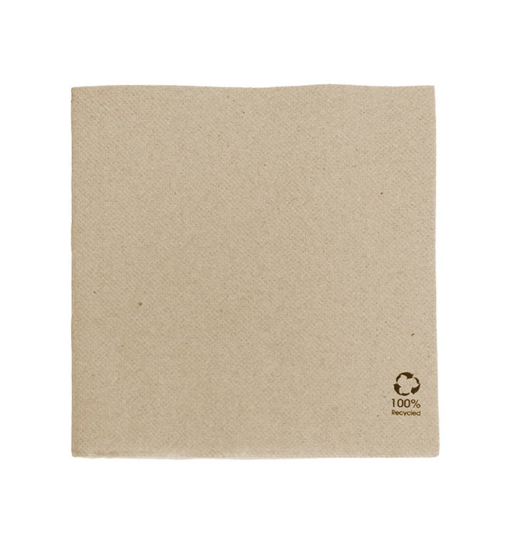 Guardanapos Papel Kraft 2F Ponta-Ponta 33x33cm (1.350 Uds)