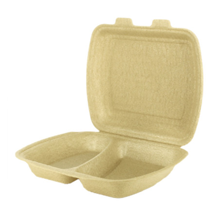 Embalagem MenuBox XPP 2C Creme 24x20,5x7cm (50 Uds)