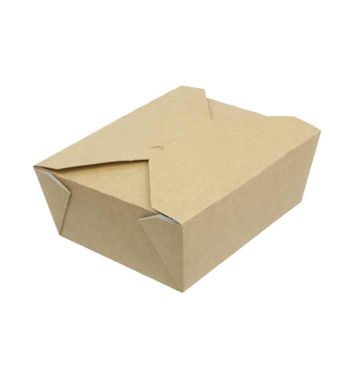 Caixa TakeAway Kraft 15x12x6,5cm (200 Uds)