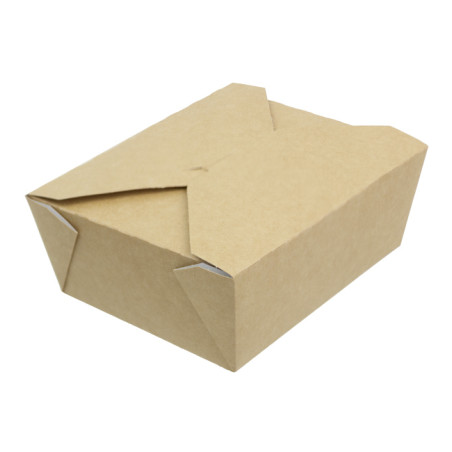 Caixa TakeAway Kraft 15x12x6,5cm (200 Uds)