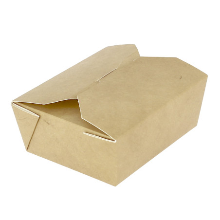 Caixa TakeAway Kraft 10,7x8,65x4,5cm 400ml (400 Uds)