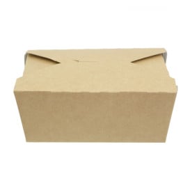 Caixa TakeAway Kraft 15x12x6,5cm (200 Uds)