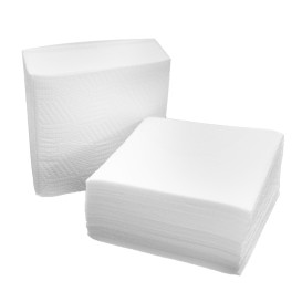 Guardanapos Papel Tissue 2F en V Branca 11x21cm (6.000 Uds)