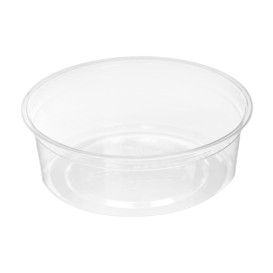 Embalagem Compostáveis PLA Transparente 235ml (500 Uds)