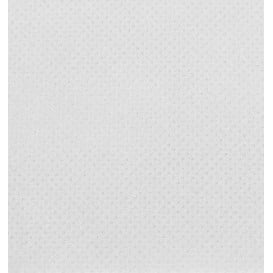 Guardanapos Papel Microdot Branco 20x20cm (2400 Uds)