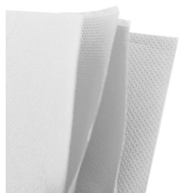 Guardanapos Papel Microdot Branco 20x20cm (2400 Uds)