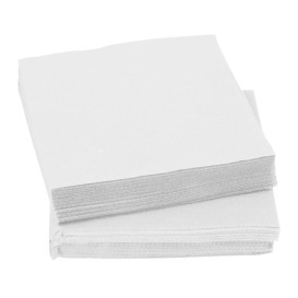 Guardanapos Papel Microdot Branco 20x20cm (2400 Uds)