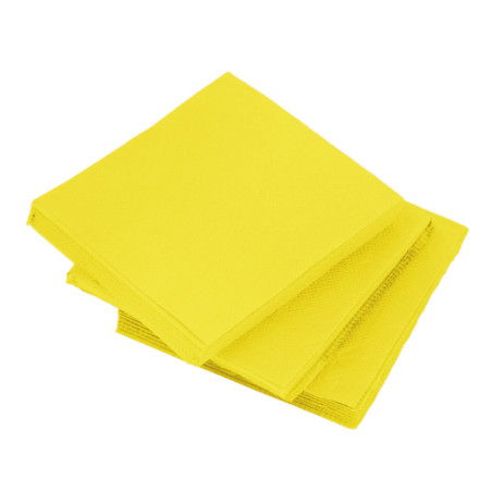 Guardanapo Papel Fohla Dupla Amarelo 20x20cm (3.240 Uds)