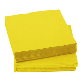 Guardanapos Papel Microdot Amarelo 20x20cm (3.240 Uds)