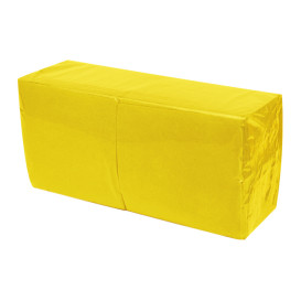 Guardanapos Papel Microdot Amarelo 20x20cm (3.240 Uds)