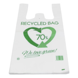 Saco Plastico 70% Reciclado 30x40cm 50µm (100 Uds)