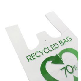 Saco Plastico 70% Reciclado 30x40cm 50µm (100 Uds)