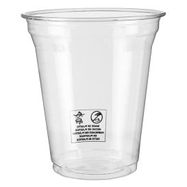 Copo PLA Bio Transparente 450ml Ø9,5cm (1200 Uds) 