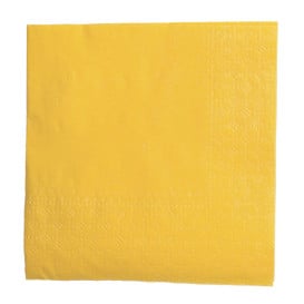 Guardanapos Papel Cocktail Amarelo 20x20cm (6.000 Uds)