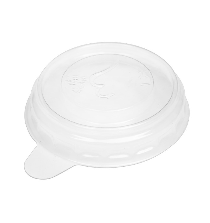 Tampa PET Transparente para Terrina Molho 30ml Ø4,3cm (50 Uds)